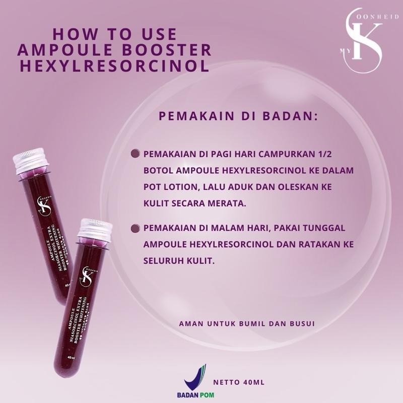 [DAPAT 2] BELI 1 AMPOULE HEXYLRESORCINOL + DAPAT 1 GLUTA SOAP 4