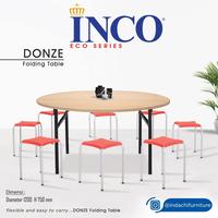Gambar Meja Lipat Bulat INCO DONZE Diameter 120 cm Molek Furniture dari Molek Furniture Gading Serpong Kab. Tangerang 1 Tokopedia