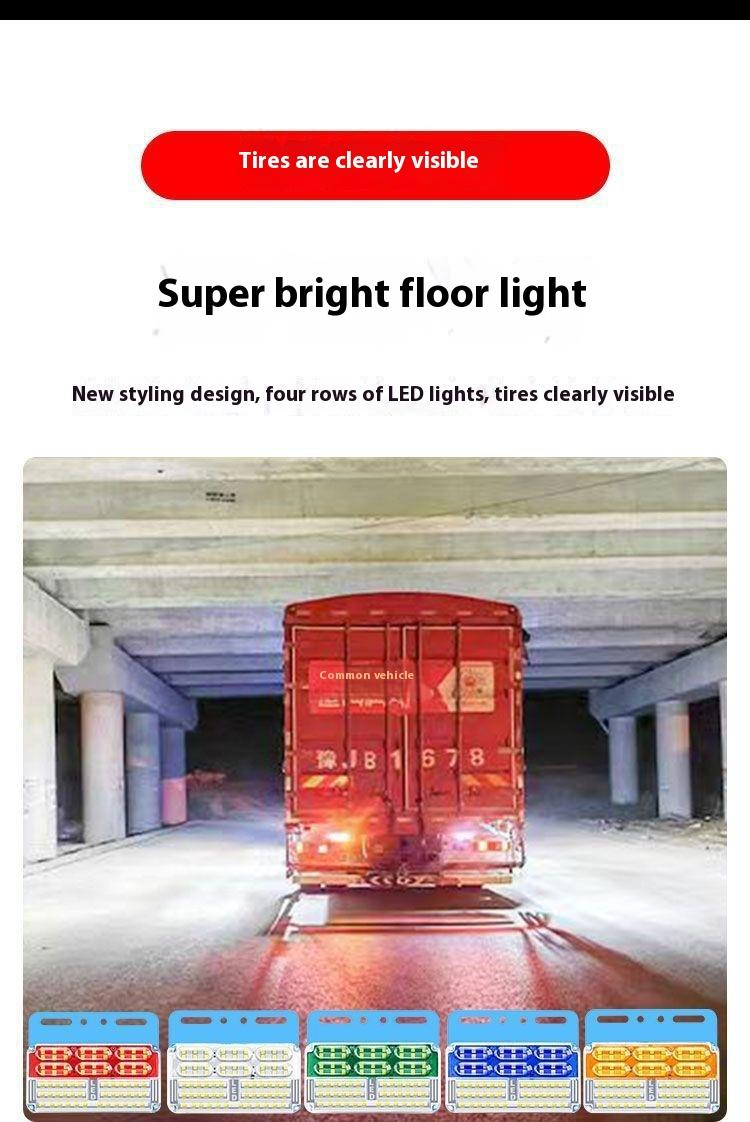 Product Introduction of 1Pcs Big Truck 24V Led High Light Waterproof Side Light Trailer Side Light Side Light Waist Light Astern Turn Super Bright Side Light 10