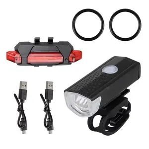 [G-SPEEDS] Lampu Sepeda Depan Belakang 3000 Lumens Set LED Layangan 3W Anti air Senter Olahraga Outdoor