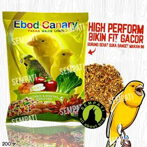 SEMPATI Pakan Burung Kenari Harian  Kemasan Plastik Ebod Jaya Sehat