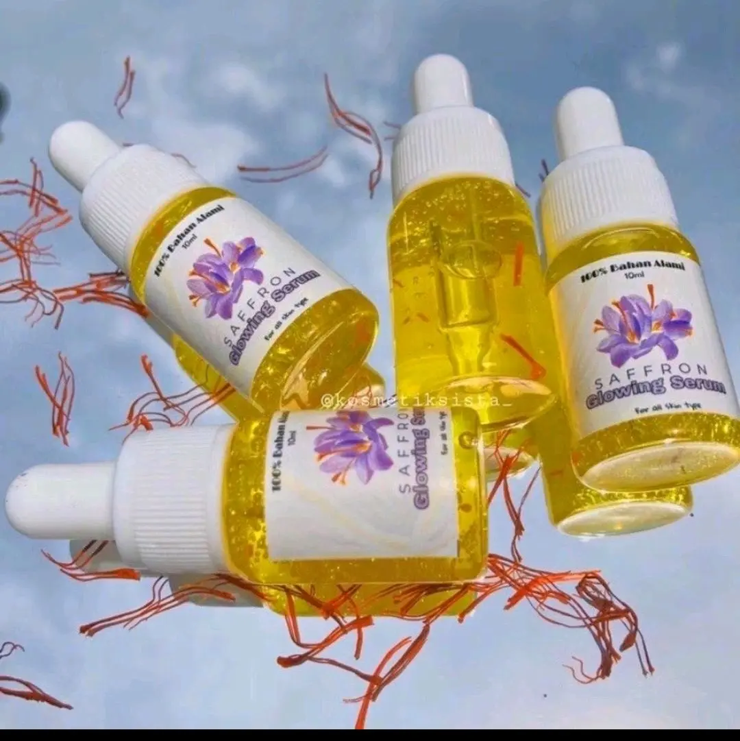 serum glowing saffron Vitamin Pencerah Perawatan Wajah Mencerahkan