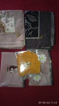 Product Review of (POUCH) PROMO ISI 2 HIJAB SEGIEMPAT MOTIF AZARA VOAL PREMIUM STANDAR PREMIUM LASERCUT LOGO PRINT/ LOGO METAL from F**A 1