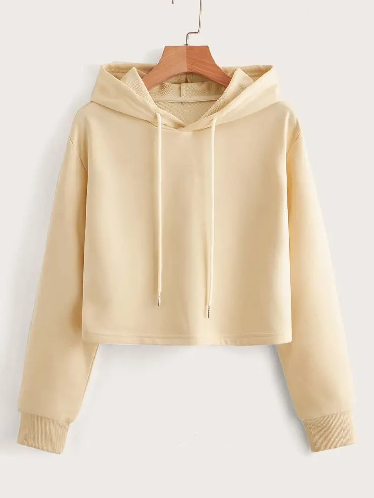 Sweater hoodie crop anak perempuan usia 3 4 5 6 7 8 9 10 11 12 Tahun