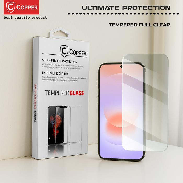 Gambar COPPER TG FULL CLEAR Kompatible Untuk - Realme C17 - COPPER TEMPERED GLASS FULL CLEAR dari Copper.Medan Kota Medan Tokopedia