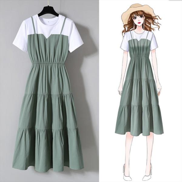 DRESS MIDI LISA RUFFLE KOREAN STYLE | DRESS MIDI DAISY KOREAN STYLE