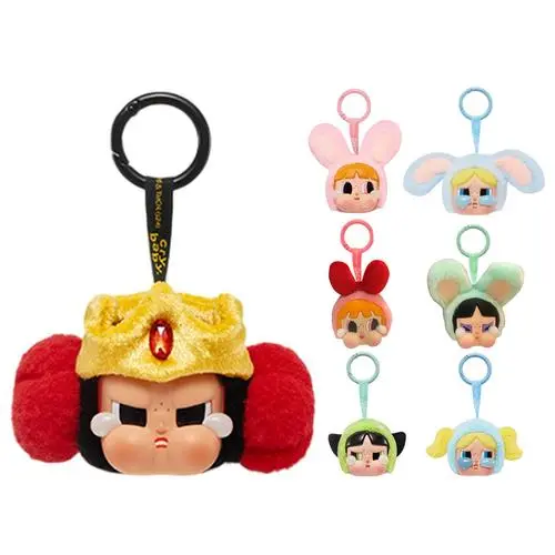 POPMART CRYBABY Pop Mart Crybaby Dây Chuyền Chìa Khóa Nhồi Bông Thiết Kế Hoạt Hình, Mô Hình Anime Nhồi Bông Hoạt Hình Dễ Thương, Thiết Kế Thực Tế, Thích Hợp Để Đồ Trang Trí Điện Thoại Di Động, Chìa Khóa Ô Tô, Túi Xách, Ba Lô Móc Khoá Women Nữ Voi Cua