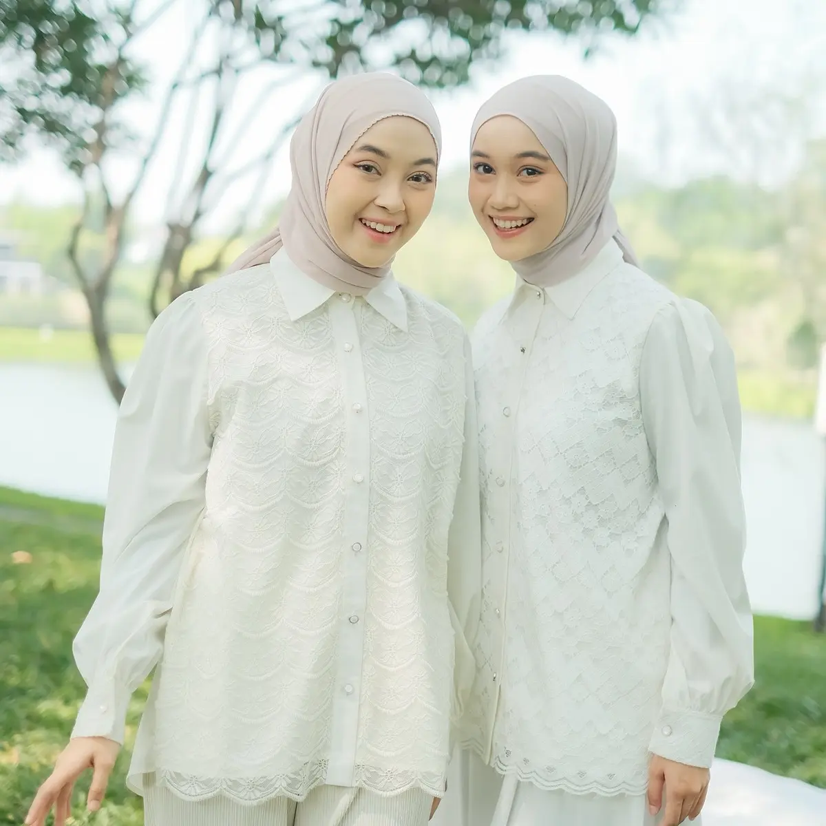 Sabine Top  Atasan Wanita Katun Casual