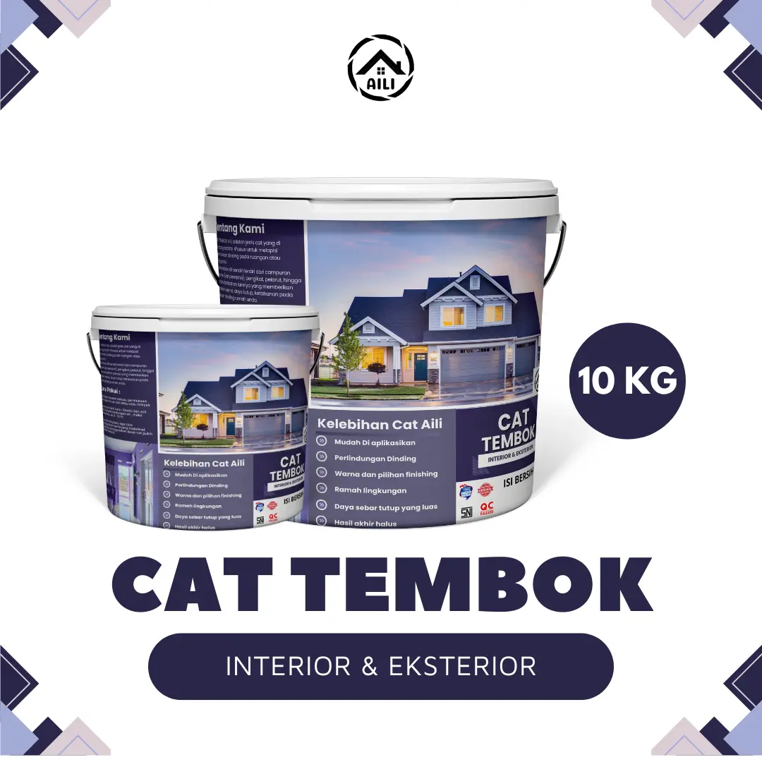 Cat Tembok AILI Paint Premium Interior dan Eksterior 10KG