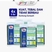 Gambar Klinpak Kantong Sampah Extra Besar 100x120cm - Isi 4 dari godrejindonesia Kota Administrasi Jakarta Utara 1 Tokopedia