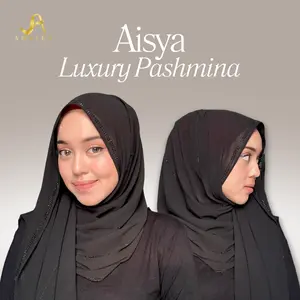 [HANYA PASHMINA] Aisya Premium Pashmina Luxury Muslim Jilbab