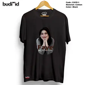 BUDI-id Kaos Faye Malisorn Peraya Kaos T-Shirt Katun Combed Distro