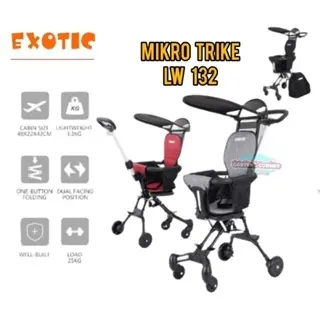 SPACE BABY STROLLER EXOTIC MAGIC STROLLER PASIFIC LW 011 / LW 116 / LW 120 / LW 126 / LW 132 Kualitas Tinggi 4