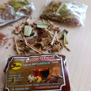 Wedang Uwuh Serbat Wangi Rempah Komplit Gula Batu Isi 10Pcs