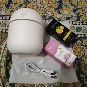 Diffuser Humidifier Nano 220 ML with 7 colour LED light -Pengharum Ruangan