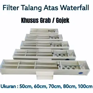 FILTER TALANG WATERFALL / TALANG FILTER 40-100 CM / TOP FILTER TALANG AQUARIUM / BOX FILTER AQUARIUM