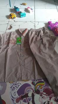 Product Review of Sholeh Kids Baju Koko Couple Ayah Dan Anak Laki Laki Motif Bordir Terbaru from o**a 2