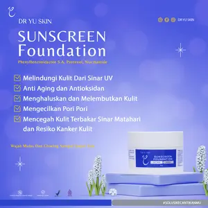 DR YU SKIN SUNSCREEN FOUNDATION FOR SKIN BRIGHTENING