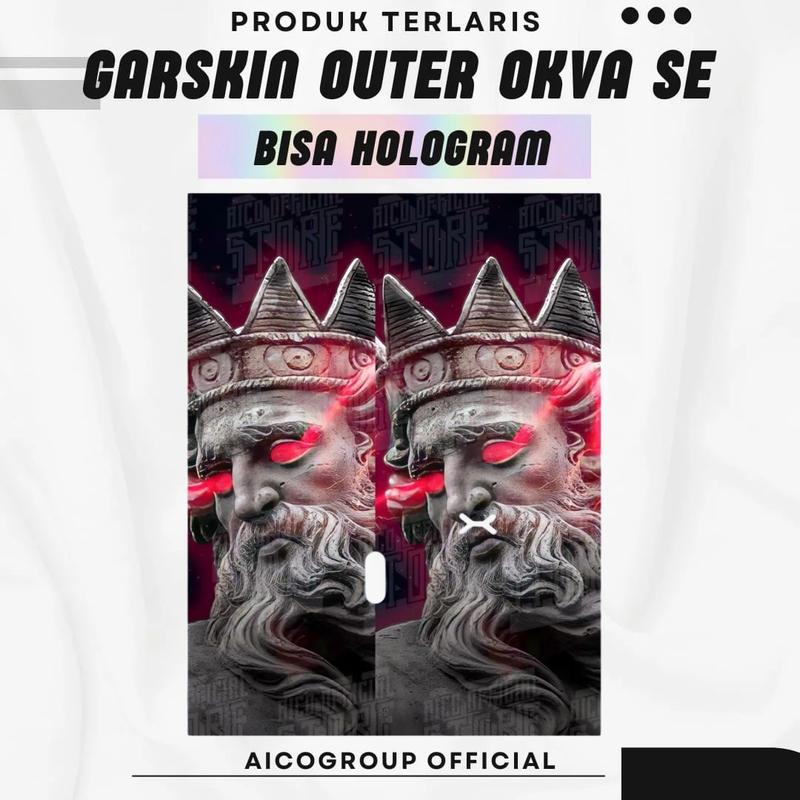 JAKACUSTOM - Stiker Gสɹຣќіn OXVHA SE Bisa Hologram Original Desain Full Motif Bisa Custom Anti Air Tahan Lama 1
