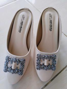 Product Review of HMF Yuiko High Heels Mules Wanita 7 cm AR08 from Z**a a** 0