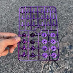 murah set baut klip body motor baut klip 16 pics warna glosy