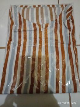 Product Review of DASTER GAMIS BUSUI PB 135 RAYON ADEM MOTIF KEKINIAN Karet Muslim Nyaman Panjang Dress alur from N**h 1