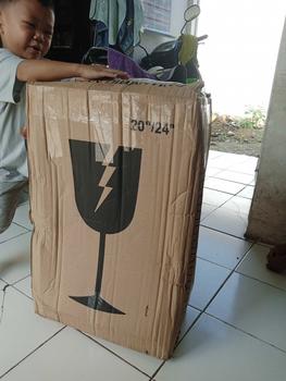 Product Review of Polo Ben Size 24 Inch Koper Kain Kanvas Original Bagasi Premium from V**a 0