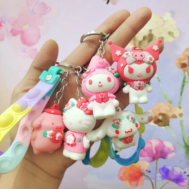 SR31 Gantungan Kunci Karakter Lucu Keychain Gantungan Tas Gantungan Kunci Motor 3