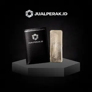 Perak No Merek 999% Perak Batangan 1000 G Gram / Silver No Brand 999% Silver Bar 1 Kg Kilogram