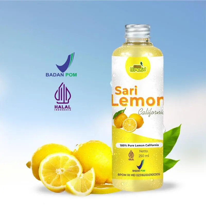 Sari Lemon Suur Lemoen BPOM 250 ml Air Minuman - Putra Herbal Cibitung 3
