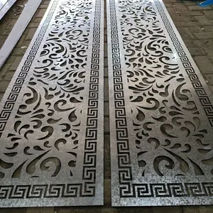 Plat Besi Laser Cutting Motif Custom tebal plat 1,2 mm ukuran custom