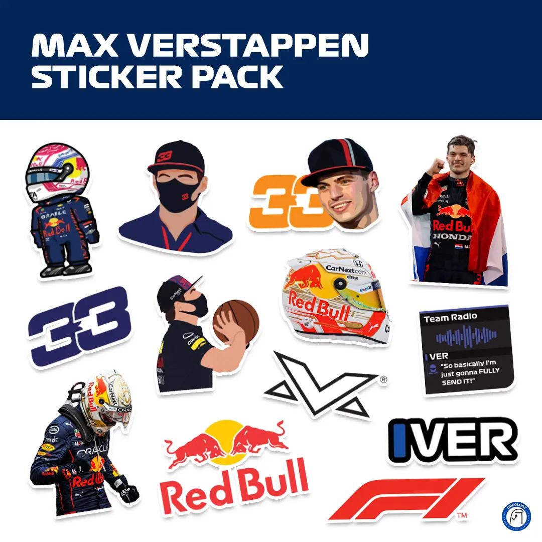 Sticker Pack F1 Red Bull stikerglossy/stikerf1/stickerf1/stikertumblrstikermobilf1