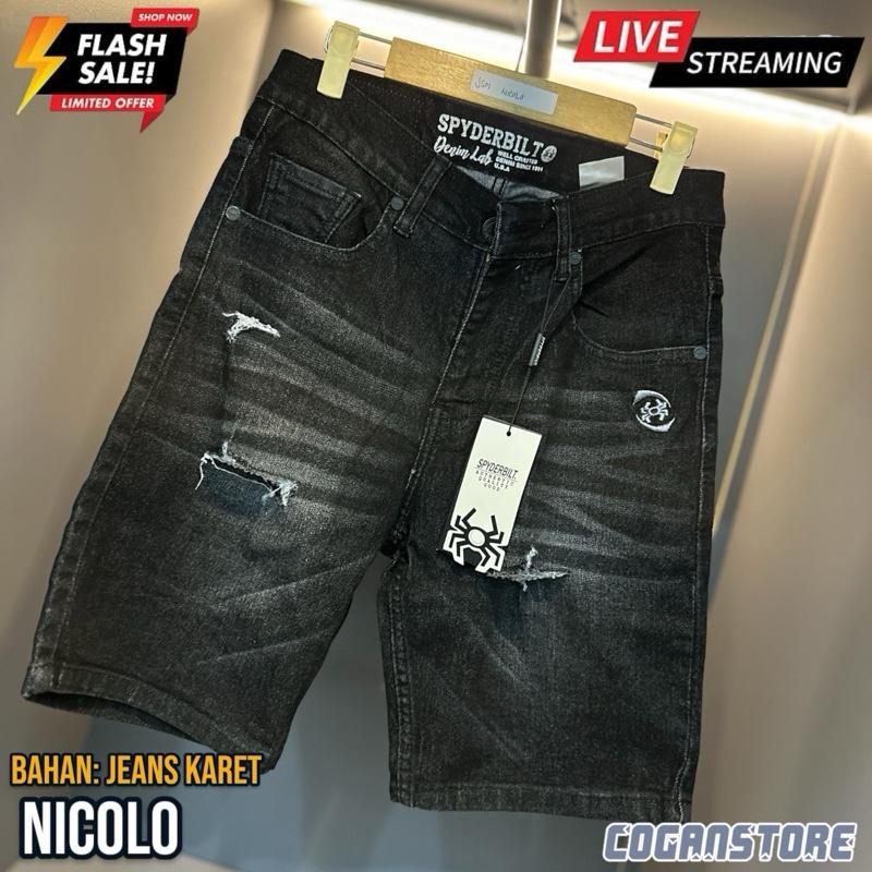 FREE PARFUM - Celana Pendek Jeans Ripped HIGH QUALITY “ JS01 “ - COGANSTORE 030624110HE 5