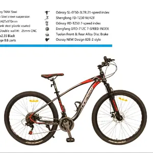 SEPEDA GUNUNG MTB 27.5 INCH ODESSY TANK 3x7 SPEED REM CAKRAM