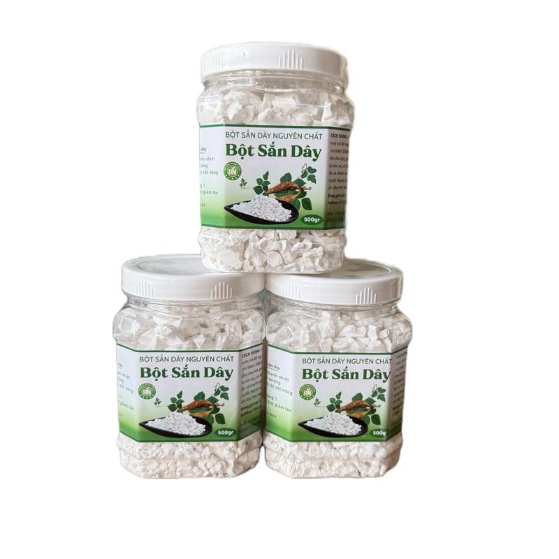  Combo 3 hộp tinh bột sắn dây 500g- Đồ ăn vặt Thuỷ Béo bột sắn dây 