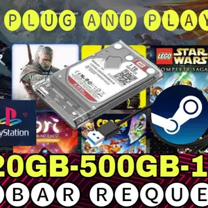 Hdd EXTERNAL ISI FULL GAME PC  Eksternal portable