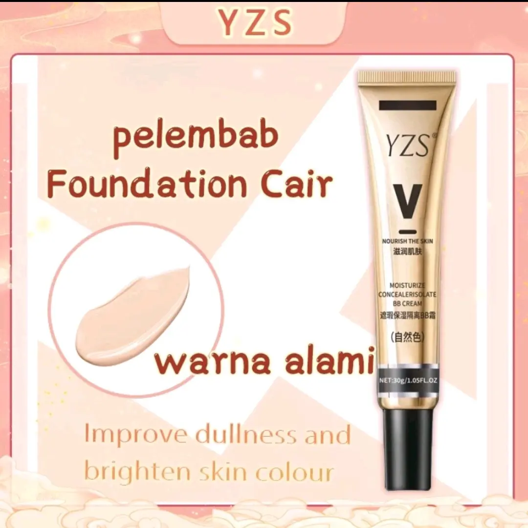 YZS Matte Foundation Concealer Oil Control / Gilding and Concealer Liquid Foundation Moisturizing Waterproof