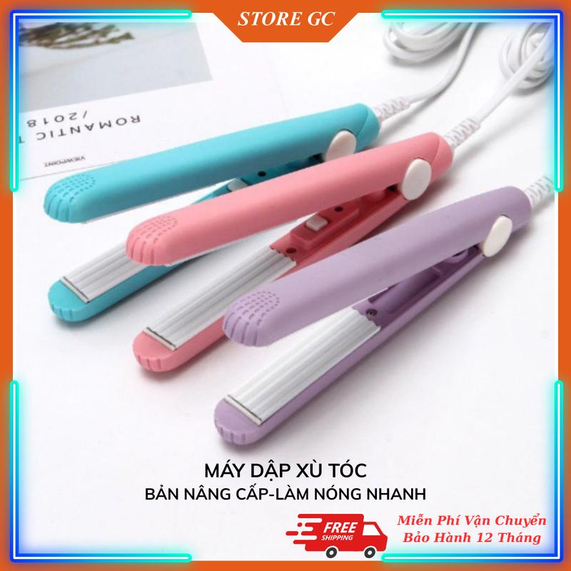 STORE GC Máy Dập Xù Tóc Nữ Bản Nâng Cấp Làm Nóng Nhanh Miễn Phí Vận Chuyển Bảo Hành 12 Tháng