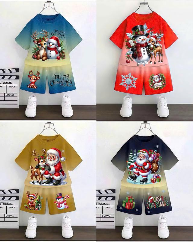 Bộ Cộc IN HÌNH NOEN 5D SĂC NÉT Cho Bé Trai Bé Gái Chất Thun Lạnh Thái Sezi 10-45 kg có bán lẻ 1 bộ