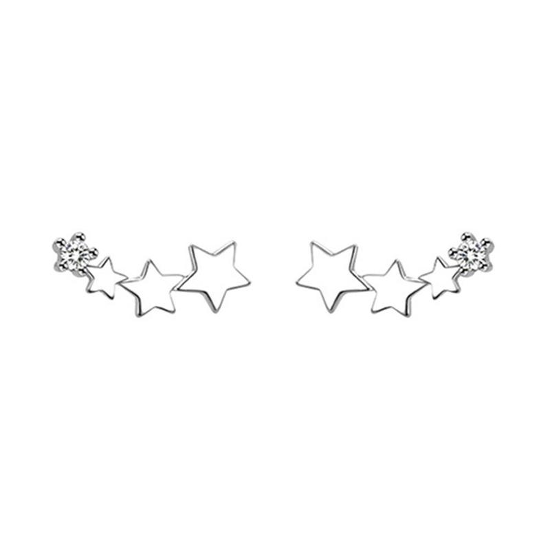 Product Introduction of Star Stud Earrings Temperament Net Red Super Fairy Earrings T2V8 20