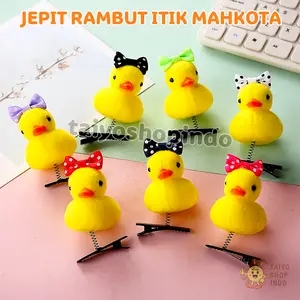 TAIYO Aksesoris Jepit Rambut Anak Motif Itik Bebek Ayam Duck Hair Klip Clip Women Girl Kids Fashion