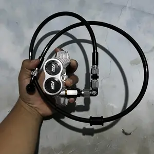 TQ6 Selang rem tali rem depan panjang 95 cm 90 derajat Universal Motorcycle