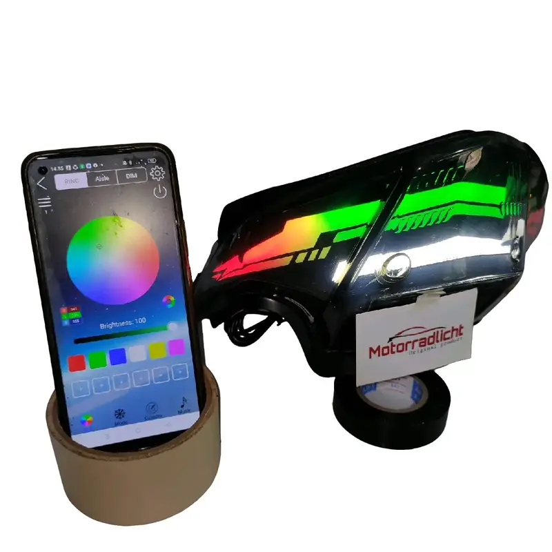 STOPLAMP LAZY BEAT KARBU RGB MATRIK PNP Motorcycle 0