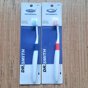 Dr. Smith Sikat Gigi Behel Orthodontic Model Panjang Berbulu Halus & Lembut untuk Gusi dan Behel Anda Harga Spesial Grosir