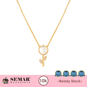Kalung Emas Tulip Silentia Collections Gold 10K Semar Nusantara