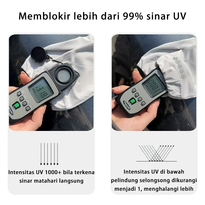 sarung tangan UV wanita 2024  fashion Korea / sarung tangan montor/ bernapas tidak pengap dapat menyentuh layar Pakaian pasangansarung tangan non-slip Olahraga Luar Ruangan korean style Gloves 1