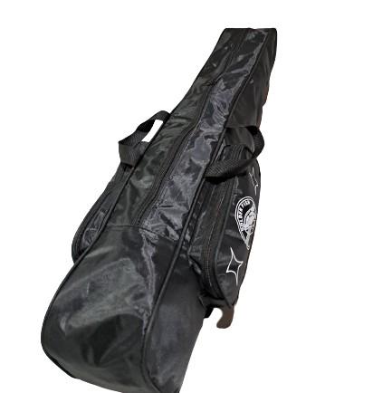 Tas Pancing Tegek Murah - Bahan 400D, Cocok untuk Joran Reel Kecil, Kapasitas 2-3 Set, Warna Abu List Hitam Ransel 5