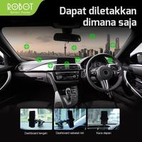 Gambar [EKSLUSIF HANYA DISNI] ROBOT Universal Car Holder RT-CH11S 360 Rotable For Smartphone Car Stand Holder - Garansi Resmi 1 Tahun [ BISA COD ] - Hitam dari Robot Powerbank Indonesia Kab. Tangerang 3 Tokopedia