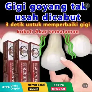GANODERMA LUCIDUM pasta gigi. memperbaiki gigi berlubang, gigi goyang menjadi kokoh kembali