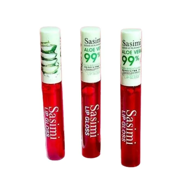 [Satu Pcs] Liptint Sasimi Aloe Vera 99% Lip Tint Pewarna Bibir